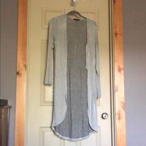 Gray duster